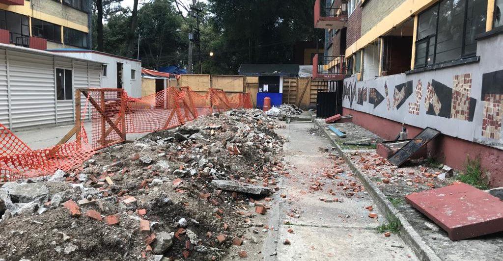 Multifamiliar Tlalpan: vecinos lidian con reconstrucción lenta e irregularidades