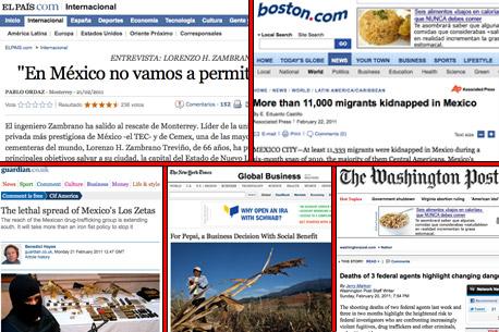 Reporte Semanal: <br>México en el exterior