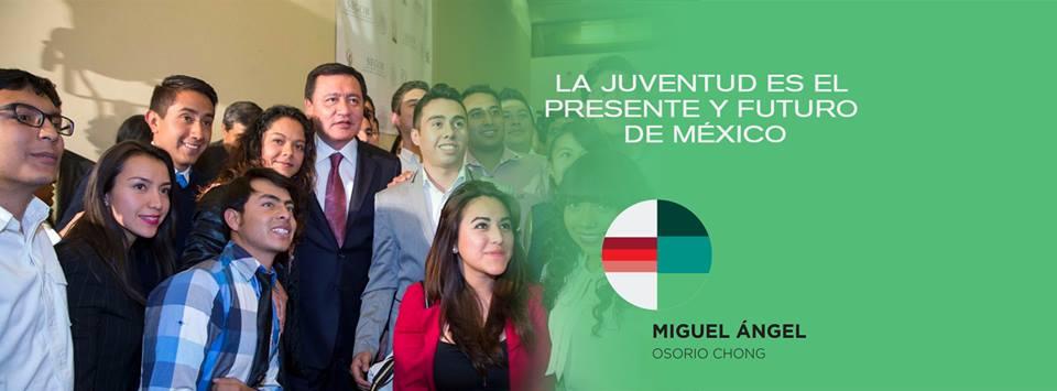 Osorio Chong lanza videos con su nombre y nuevo logotipo