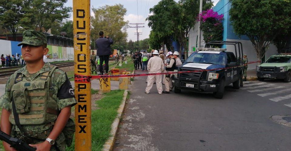 Hallan toma clandestina en una bodega en la colonia Anáhuac, Ciudad de México