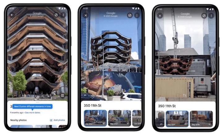 Viaja al pasado con Google Maps: *Street View ahora te dejará ver el archivo histórico de fotos en celular*
