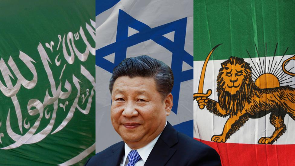 Cómo China ha logrado tener buenas relaciones con tres enemigos mortales entre sí: Irán, Israel y Arabia Saudita