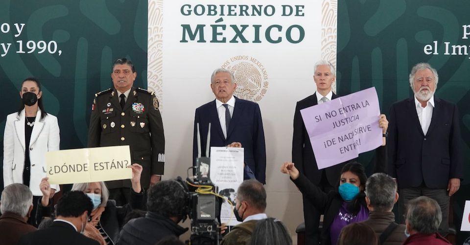 Ni reivindicación ni homenajes a militares: comisión de la verdad por Guerra Sucia señala que su meta es justicia para víctimas