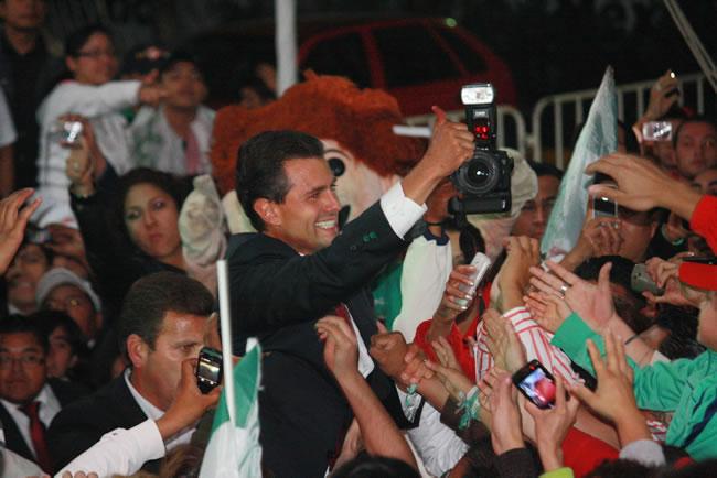 Peña Nieto agradece <br> “segunda oportunidad”