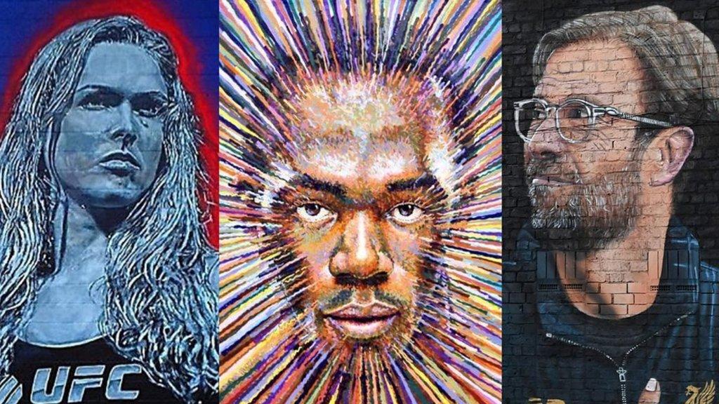 8 de los mejores murales del deporte alrededor del mundo