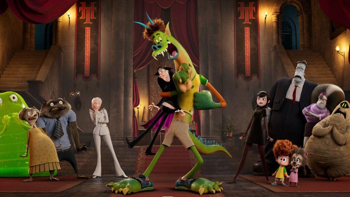 Pedrito Sola, Galilea Montijo y todo el *doblaje de Hotel Transylvania:  Transformanía*