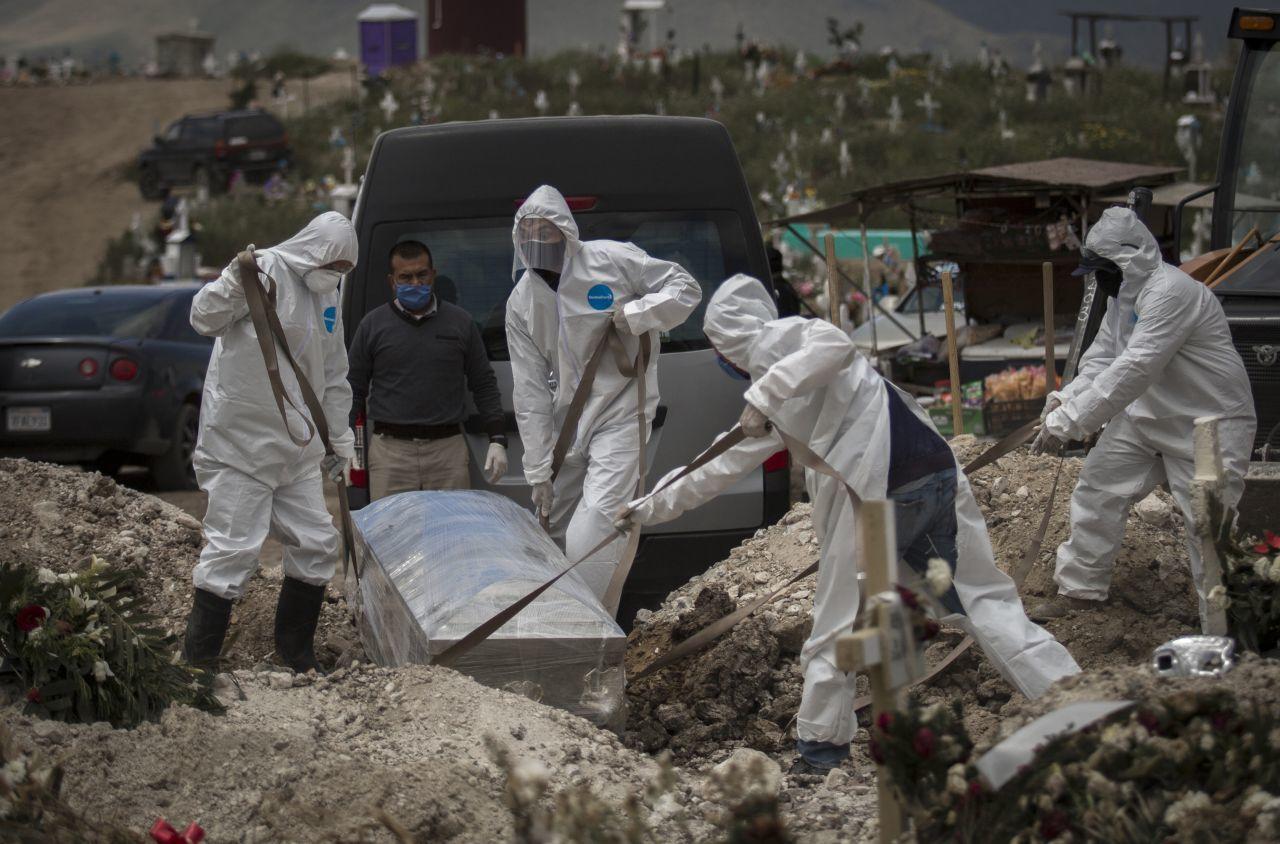 Con 522 decesos más, México llega a 66,851 muertes por COVID y supera los 623 mil casos confirmados