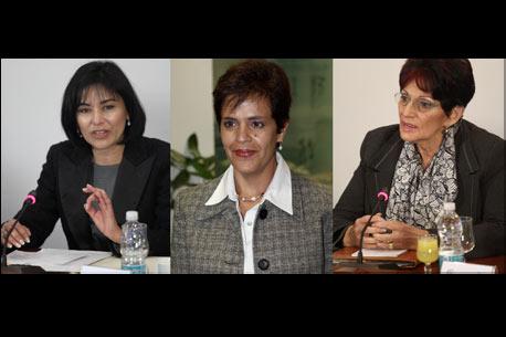 Candidatas de Calderón no convencen al Senado