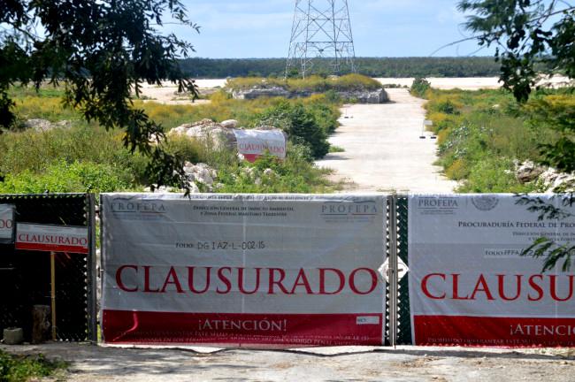 Catean instalaciones del proyecto Dragon Mart Cancún, clausurado en enero