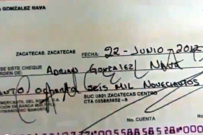 Video presentado por AMLO donde evidencia supuesta compra de votos