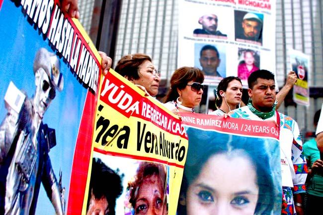 Caravana por la Paz a EU recibe 20 “casos emblemáticos” de impunidad
