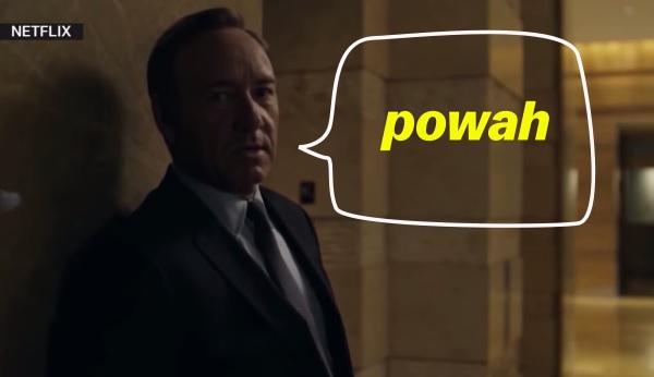 El secreto del acento sureño de Frank Underwood