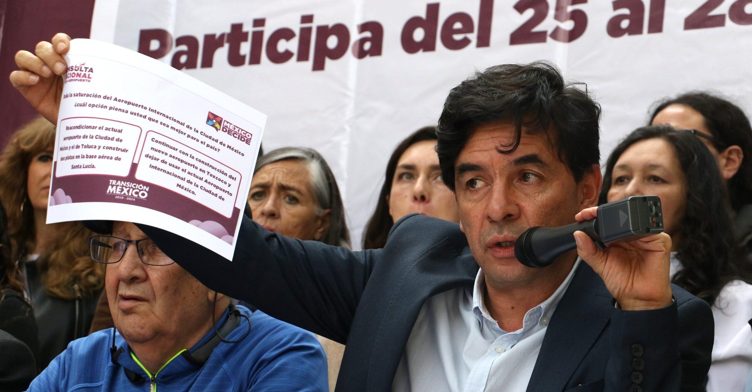 Consulta sobre el aeropuerto costará 1.5 mdp; esta es la pregunta, fechas y horarios