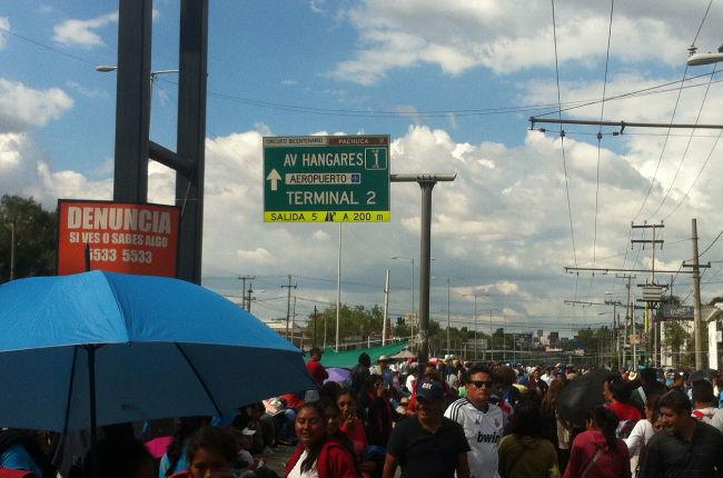 Fotogalería: El día que el aeropuerto fue cercado