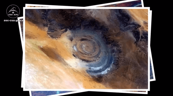 Así se toman fotografías desde el espacio