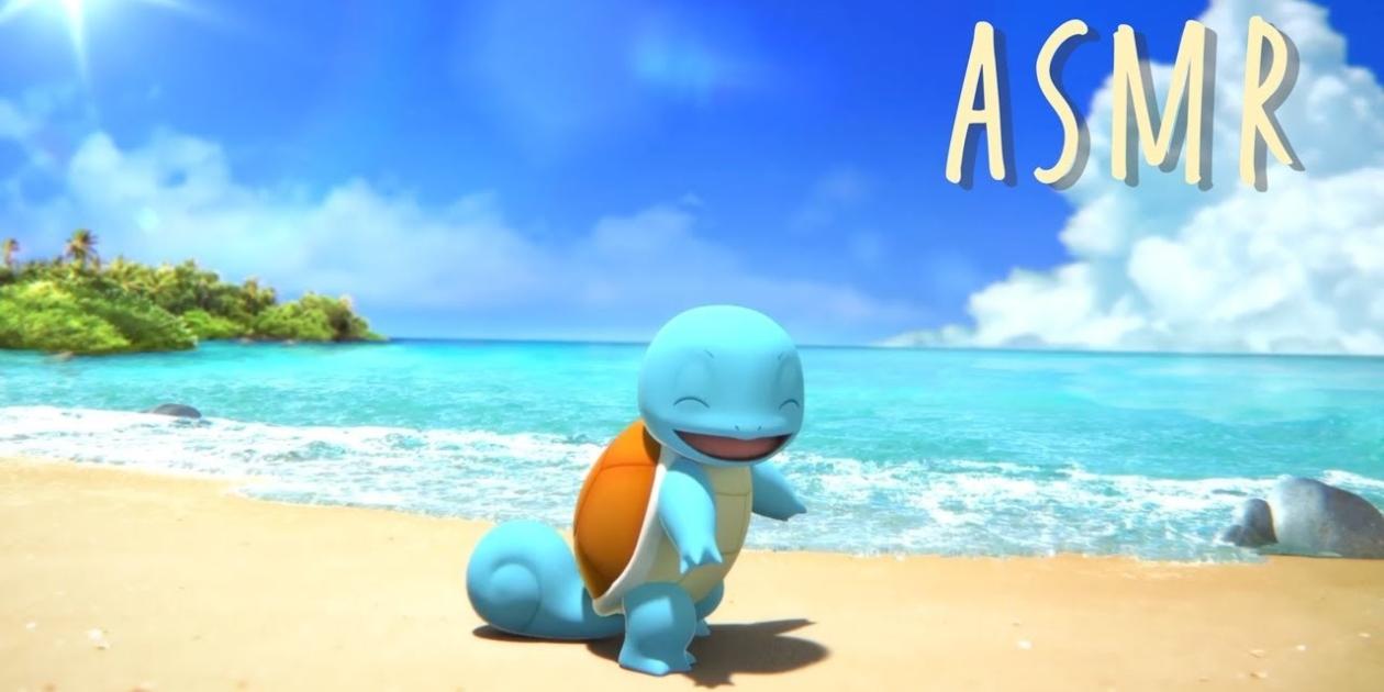 Squirtle de Pokémon ya tiene su propio video de ASMR* y es lo más relajante