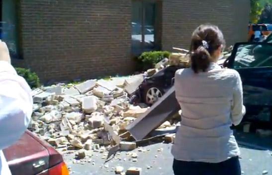 Así se vivió el temblor en Virginia