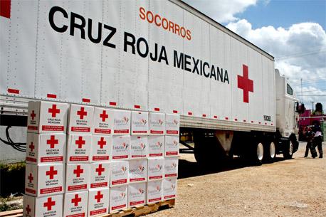 Cruz Roja se <i>blinda</i> por violencia en México