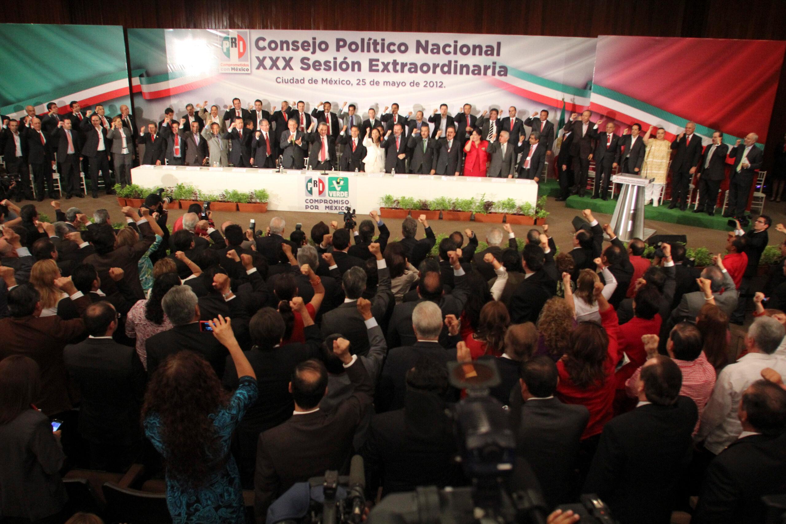 El PRI oculta a personajes incómodos en discurso de Peña Nieto contra la corrupción e impunidad