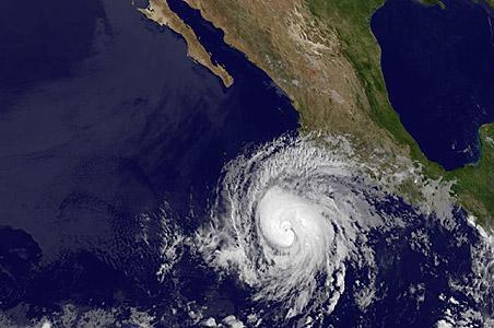 La tormenta Bud entra en proceso de disipación frente a costas mexicanas