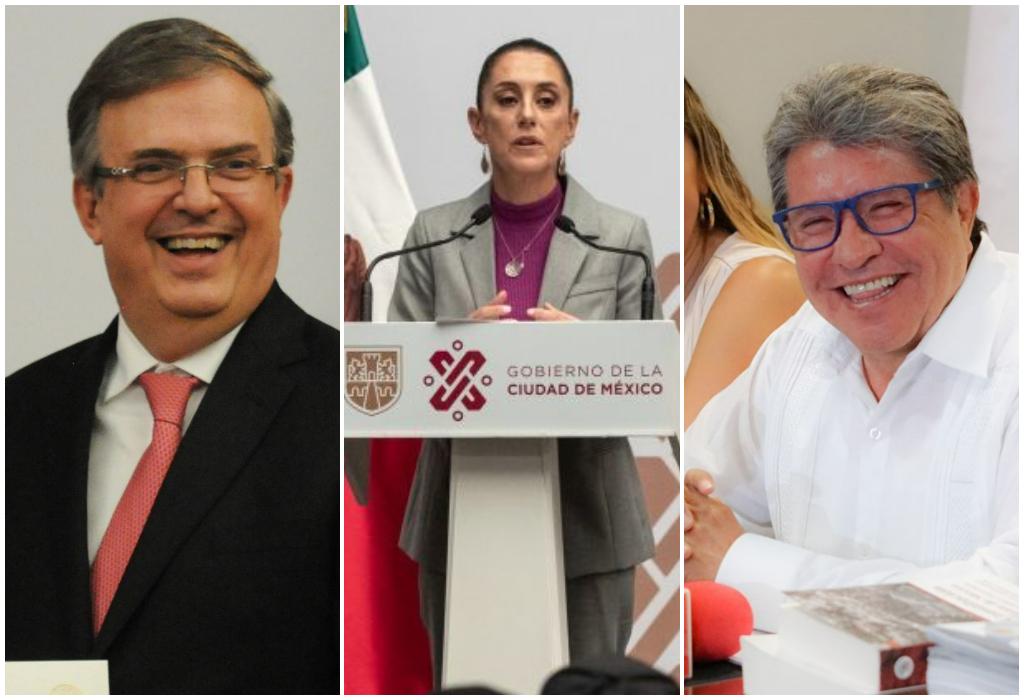 Ebrard, Sheinbaum y Monreal: Esto fue lo que hicieron los presidenciables de Morena este fin de semana