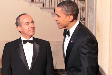 Alistan reunión Obama-Calderón en Washington
