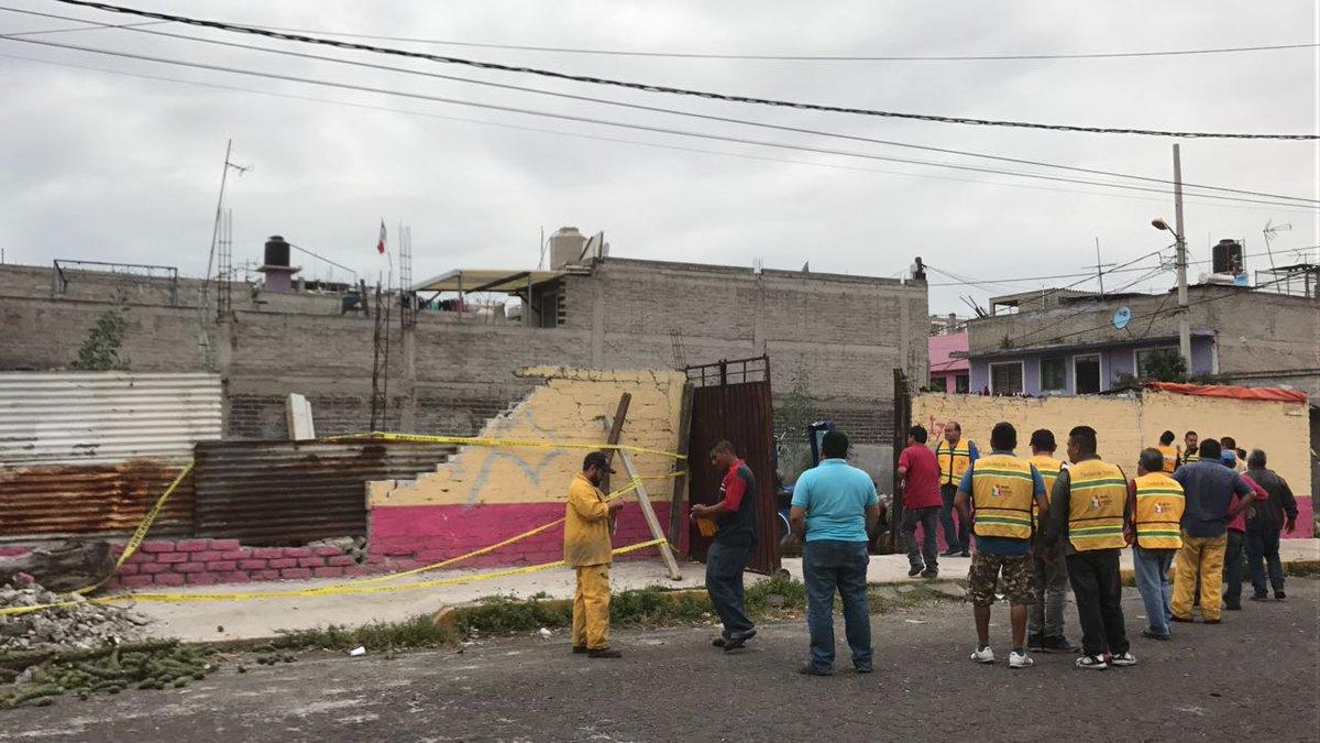 En Nezahualcóyotl el apoyo para los damnificados del sismo se encuentra detenido