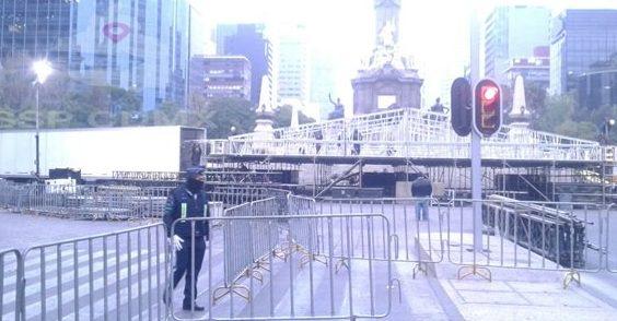 Cierres viales en Reforma y transporte si vas al concierto de Año Nuevo en la CDMX