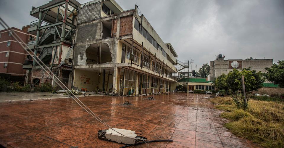 Fotos: Edificios abandonados o en reconstrucción a tres años del 19S