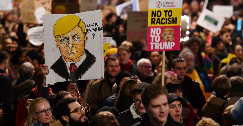 El gobierno británico ignora las peticiones de cancelar visita de Trump