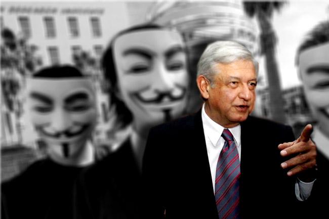 “No pudimos encontrar evidencia de corrupción de AMLO”: Anonymous