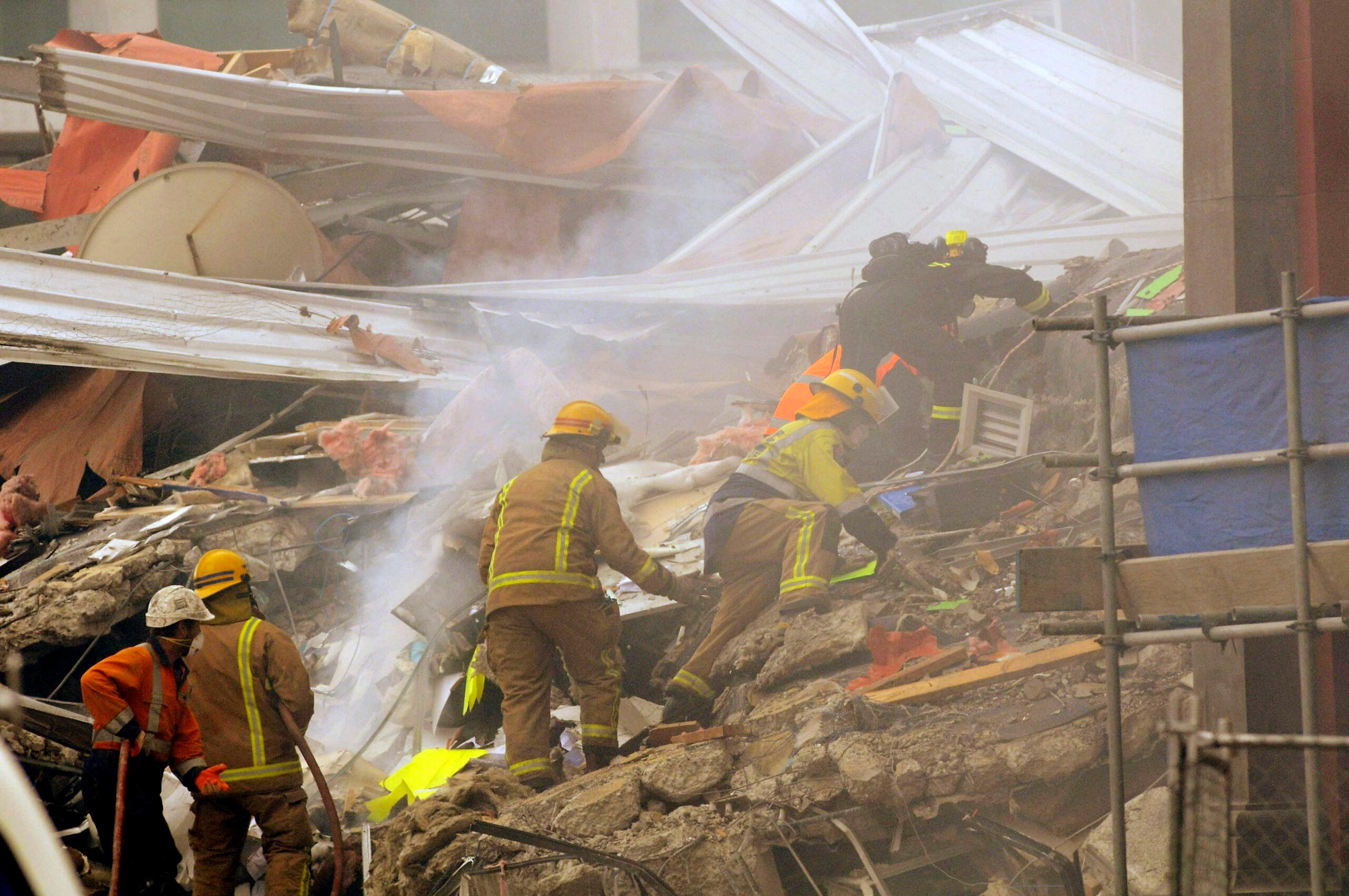 Caen edificios, iglesias por terremoto en N.Zelanda; 65 muertos