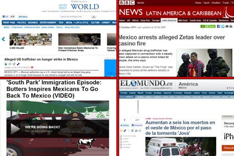 Reporte semanal: <br> México en el exterior
