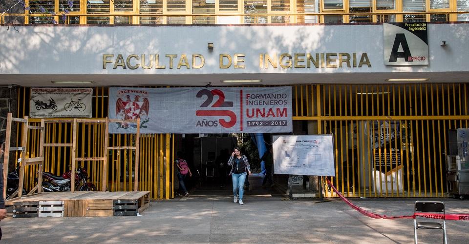 Se registran disturbios en Facultad de Ingeniería luego de marcha contra el acoso 