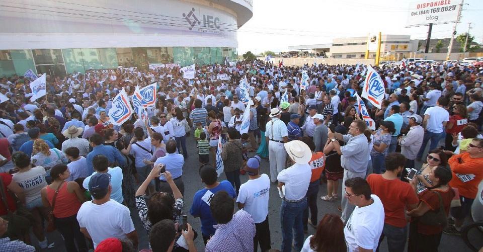 Partidos no reportaron gasto de 206.4 mdp en campañas de Coahuila, Edomex y Nayarit