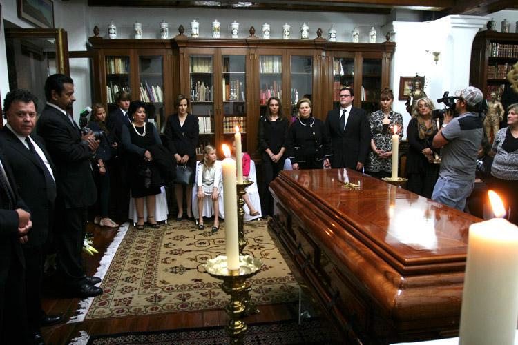 Priistas despiden a Miguel de la Madrid
