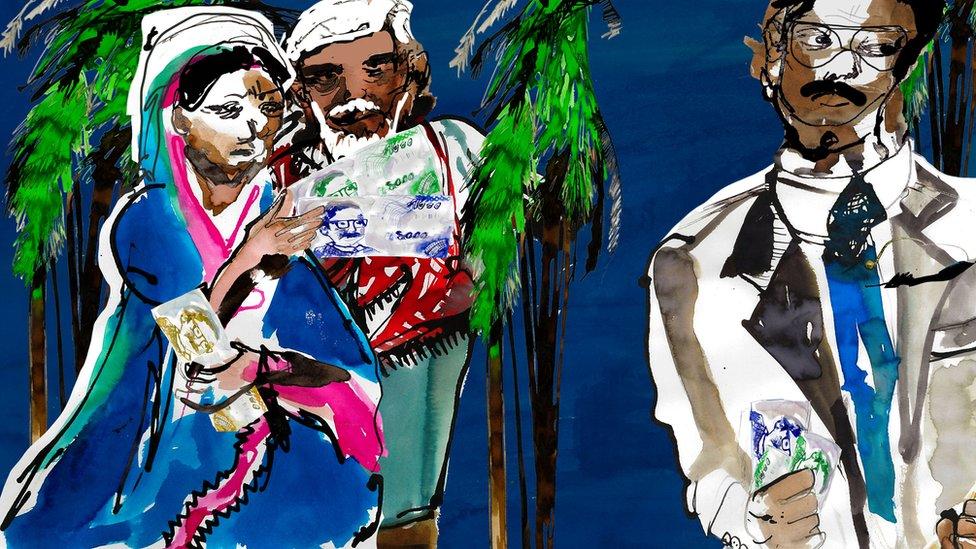 “Demandé a mi hijo para que me mantuviera económicamente”