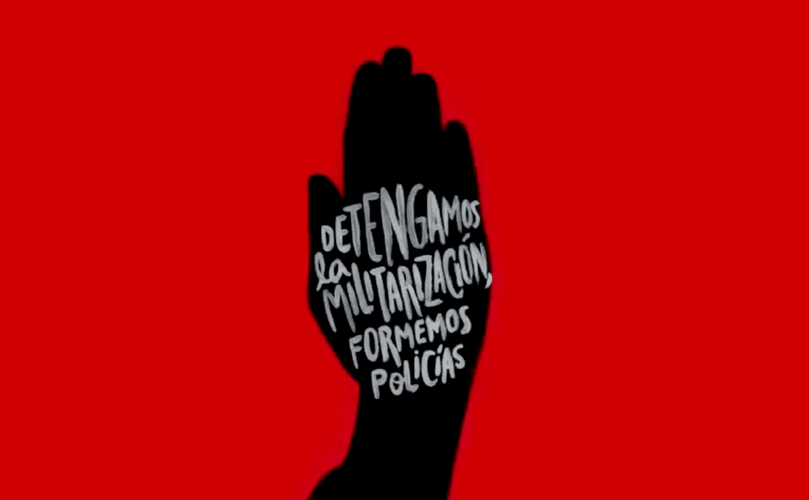 #SeguridadSinGuerra Ciudadanos exigen que el Congreso vote contra la militarización del país