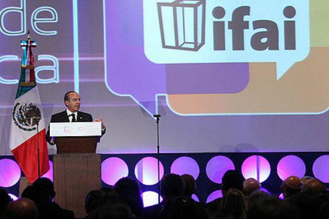 Calderón Hinojosa inaugura la IX Semana Nacional de la Transparencia