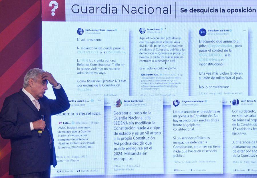 Me acusan de dictador y tirano, pero los considero muy deshonestos: AMLO responde a críticas sobre Guardia Nacional