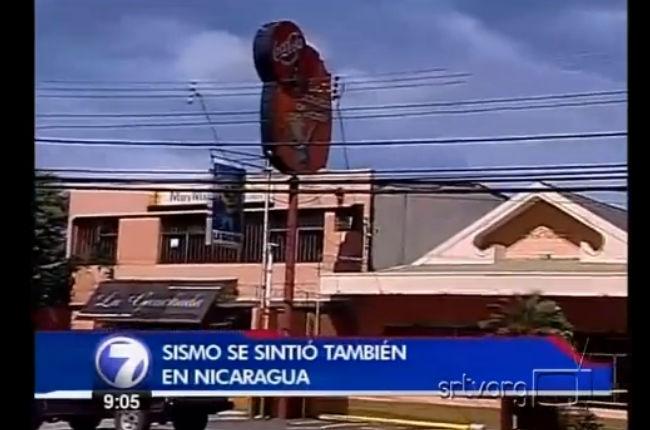 Sacude fuerte sismo a Costa Rica