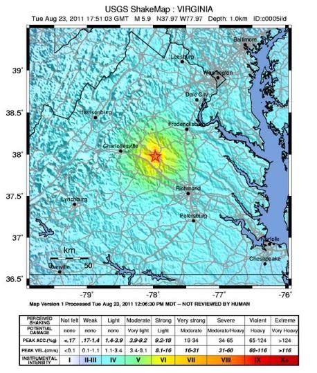 Washington registra el mayor sismo en más de 100 años