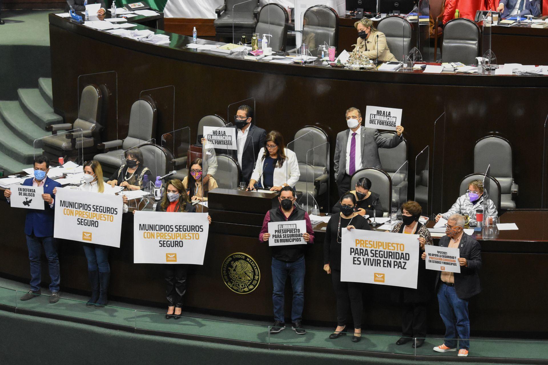 Oposición critica desaparición de subsidio de seguridad para municipios