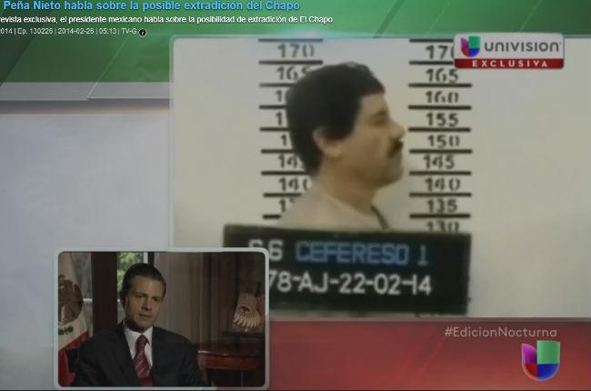 ¿Cómo se enteró Peña Nieto de la caída del Chapo?