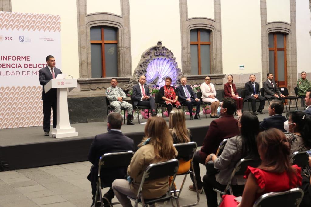 CDMX: En dos años se han desarticulado 191 células criminales; homicidios bajan de 6 a 2 diarios