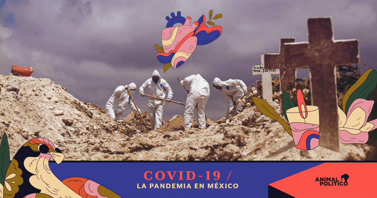 Murieron 335 mil personas por la pandemia en 2020, equivalente a la población de la alcaldía Miguel Hidalgo