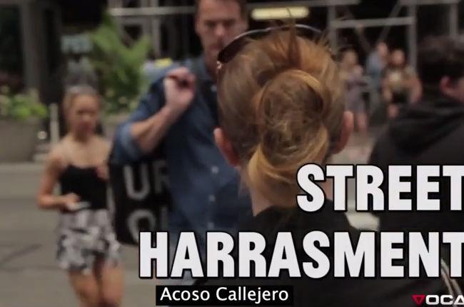 Mujer graba con cámara oculta acoso callejero