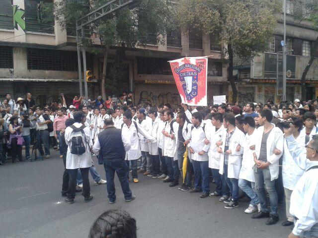 La última visita de los estudiantes politécnicos a Gobernación (crónica)