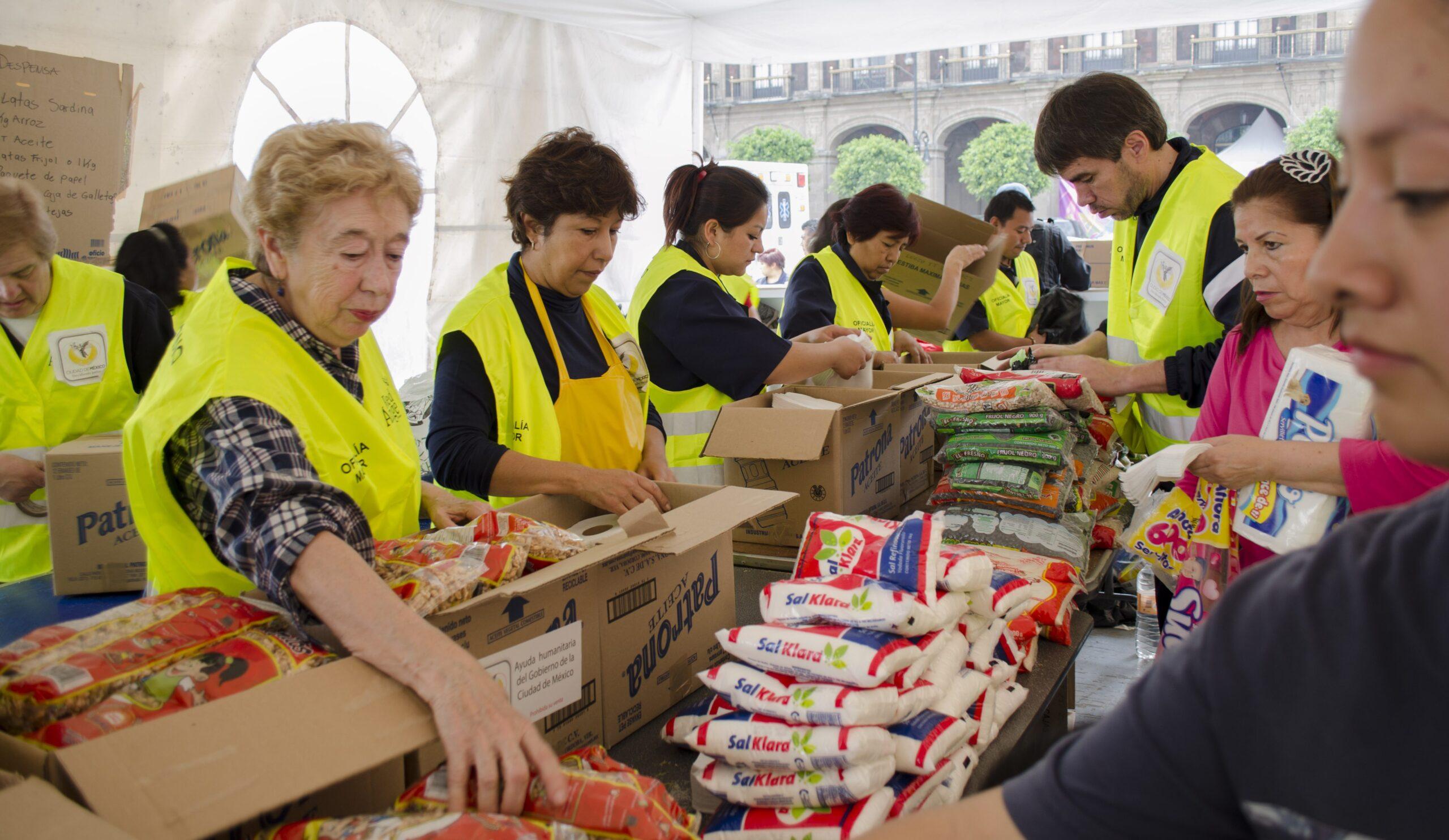 Estos son los centros de acopio para ayudar a los damnificados por el sismo
