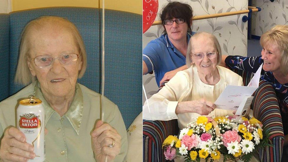 La cerveza, el sorprendente secreto de la longevidad de una inglesa de más de 100 años